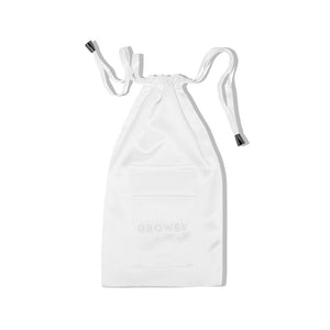 Drowsy Sleep Co Akoya Pearl Silk Eye Mask Carry Pouch