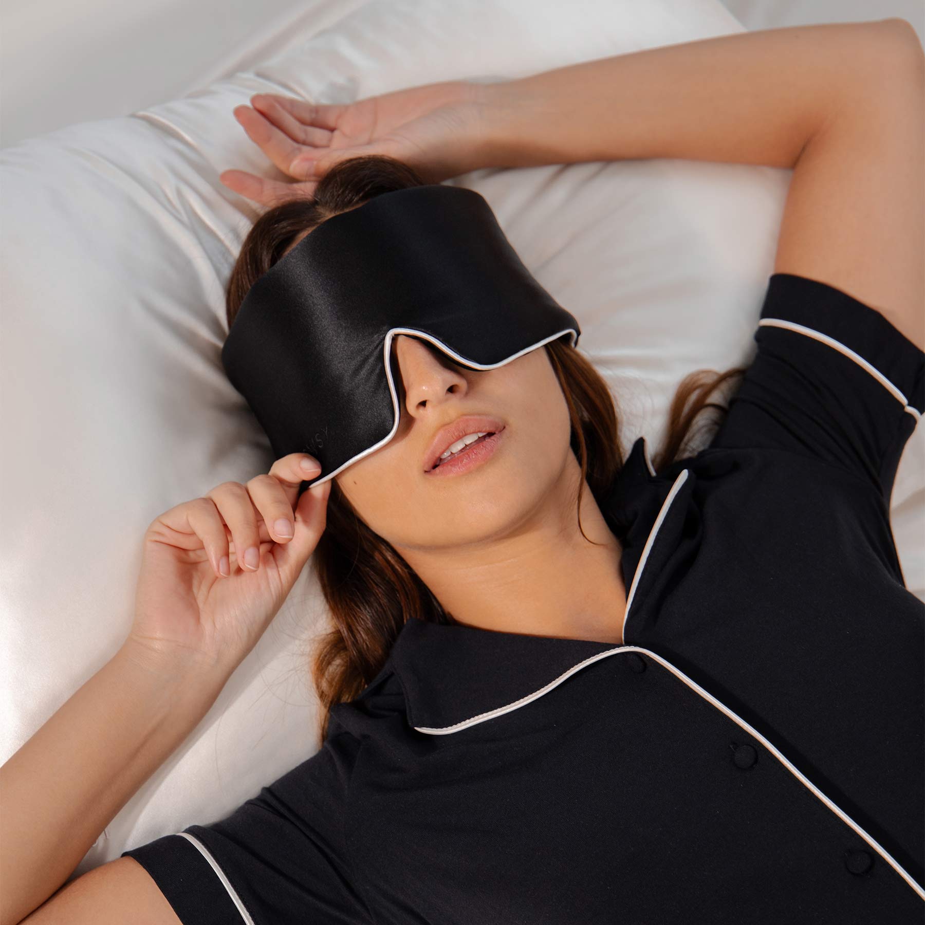 Best Light-Blocking Sleep Mask  Luxury Eye Mask for Sleeping – Drowsy