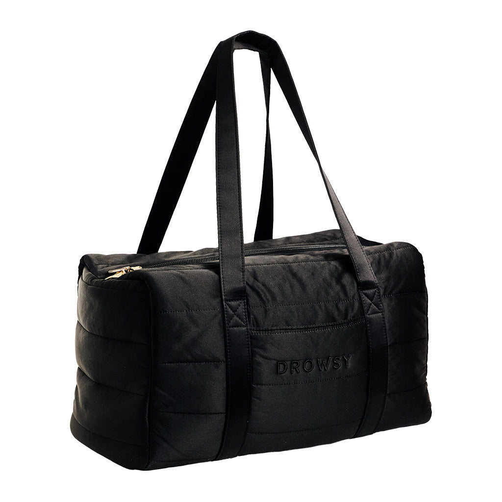 Drowsy Silk Weekender - Black Jade
