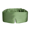 Pistachio Green Drowsy Silk Sleep Mask 1