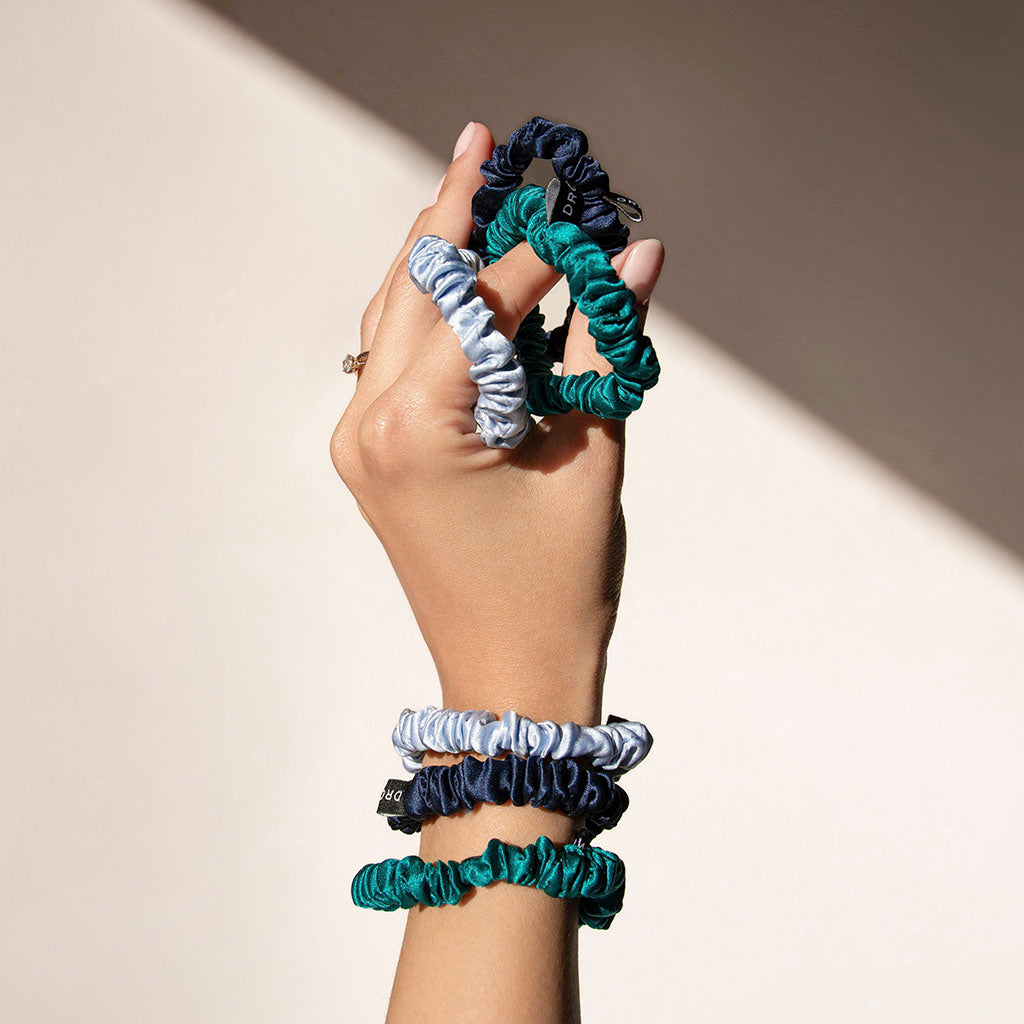 Drowsy Scrunchie Pack with 6 Mini Scrunchies