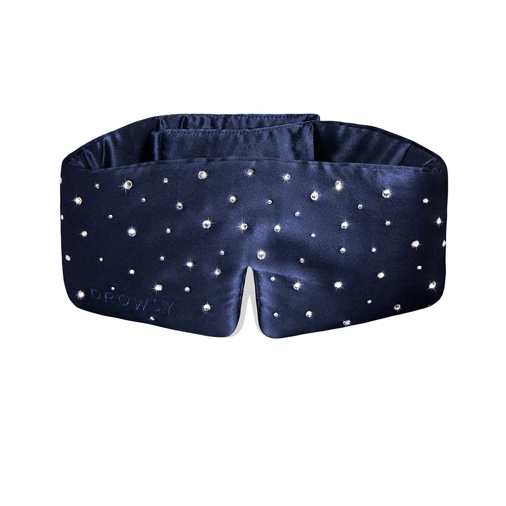 Silk Sleep Eye Mask Crystals by Swarovski®