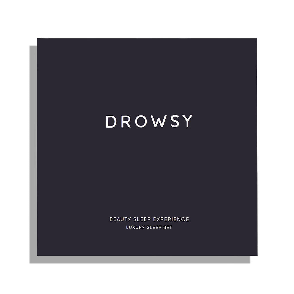 Drowsy Beauty Sleep Experience Sleep Set box on a white background