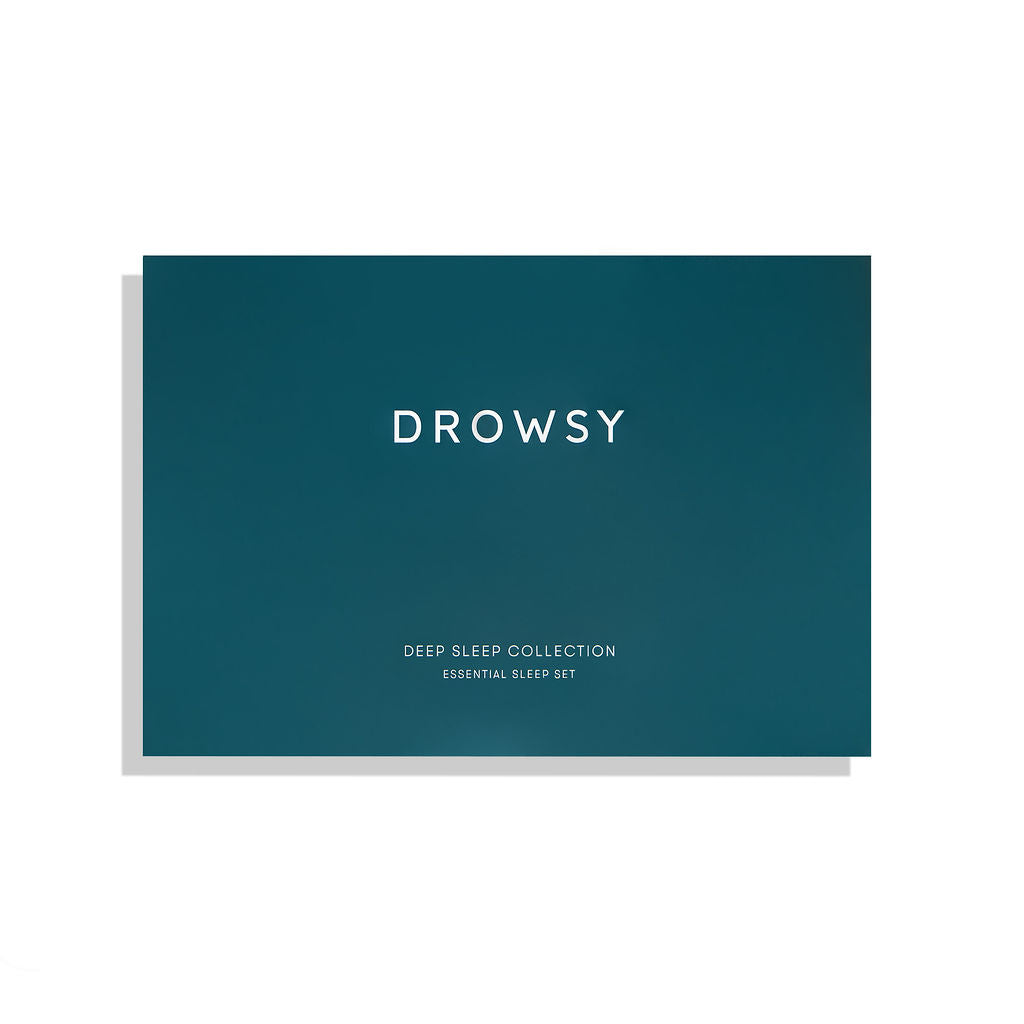 Drowsy Green Sapphire Sleep Set box on a white background