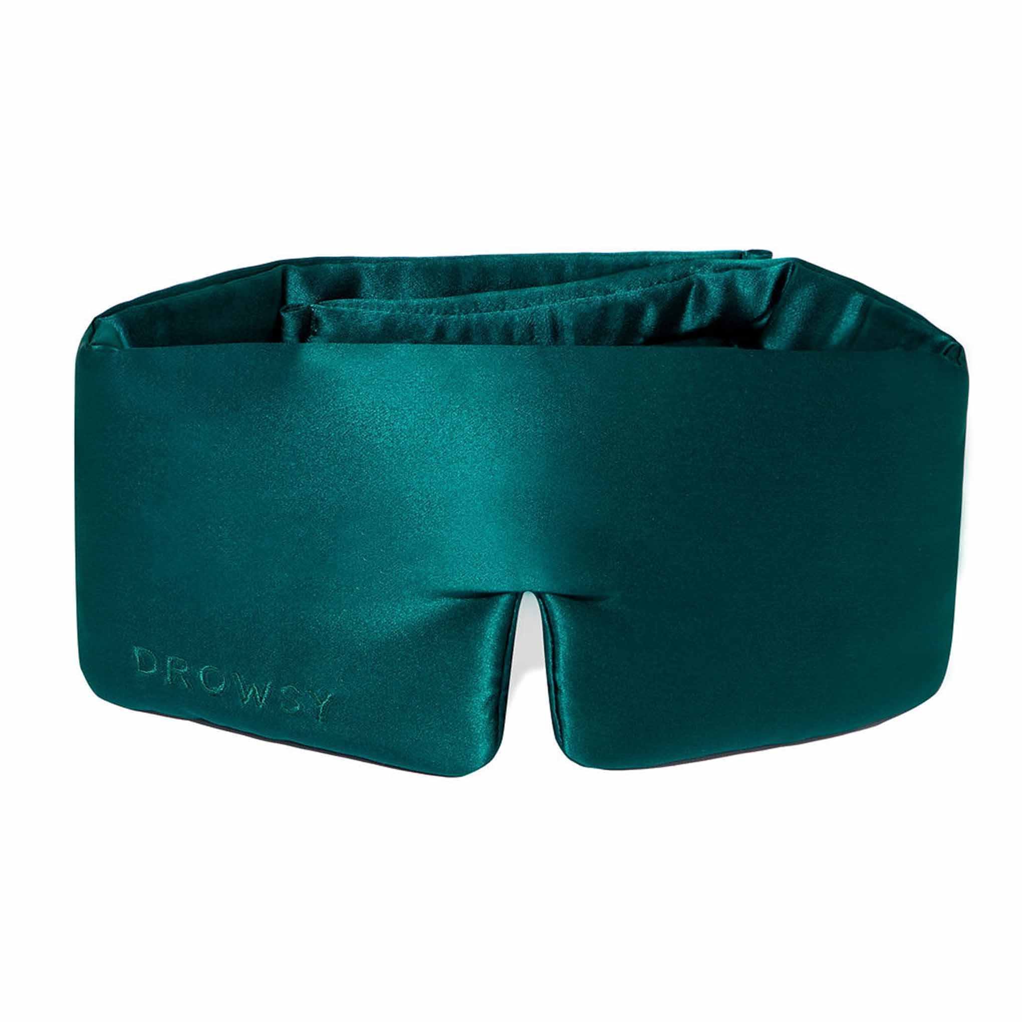 Green Sleep Mask on white background